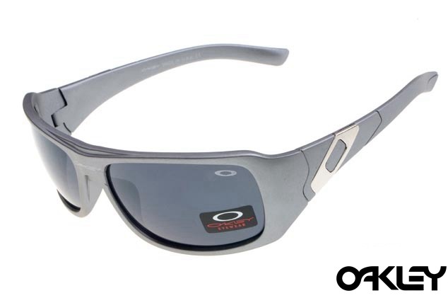 Oakley Sideways Sunglasses Polished Grey Black Iridium Fake Oakley Sunglasses Cheap Oakleys 